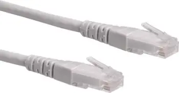 Kabllo patchcord Roline, CAT.6, UTP, 1 m, e hirtë