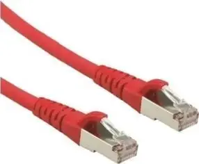 Kabllo Roline Patchcble (21.15.2811), RJ- 45, SFTP, CAT 6a, 1m, e kuqe