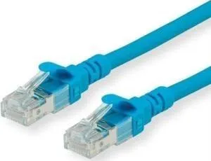 Kabllo Roline Patchcord cat.6 UTP, LSOH, 1.5m, e kaltër - 1