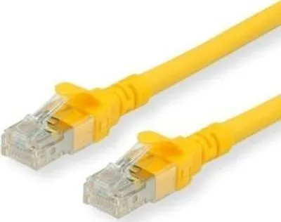Kabllo rrjeti Roline Patchcable, RJ45, UTP, Cat6, 5m, e verdhë - 1