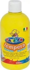 Bojë tempera Carioca Yellow, 500ml, e verdhë