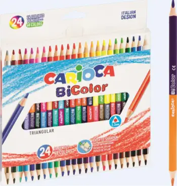 Lapsa me ngjyra Carioca Triangular BiColor 24/48