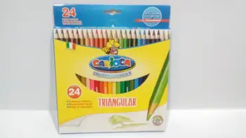 Set ngjyra druri Carioca, 24 copë
