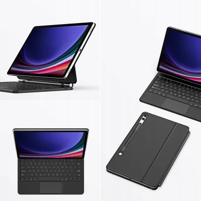 Mbulesë mbrojtëse Dux Ducis Galaxy Tab S10 Plus S9 Plus, rezistente, e zezë - 5