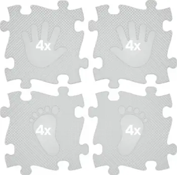 Dysheme puzzle Askato Magic Set MFK-044-2, 16 elemente, grafit