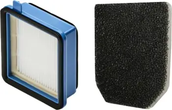 Set filterash AEG Performance Kit QX6-QX8, për fshesë me korrent, 2 copë, zi/blu/bardhë