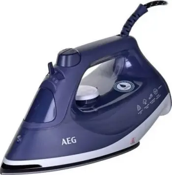 Hekur me avull AEG SI6-1-2MN Delicate 6000, pllakë rrëshqitëse, tregues temperature, gri
