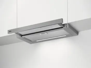 Kapak aspirimi i integruar AEG DPE5660M, LED, inox