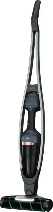 Fshesë me korrent AEG QX9-1-P5IB, Stick, Pa qese, 0.35 L, E zezë, Indigo, Argjend
