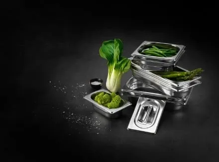 Set i gatimit me avull AEG A9OZS10, prej çeliku inox - 4