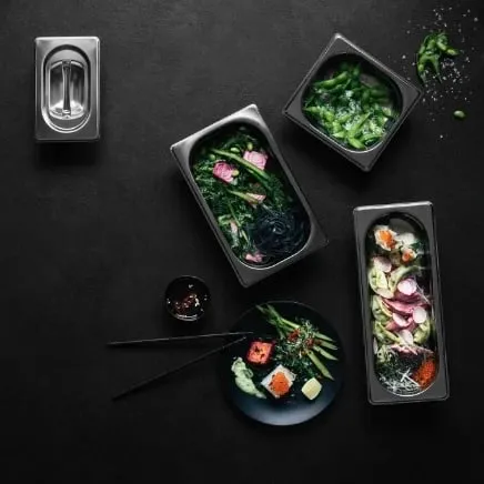 Set i gatimit me avull AEG A9OZS10, prej çeliku inox - 5