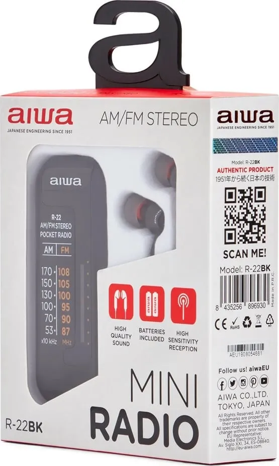 Radio AIWA R-22BK 8BK - 1