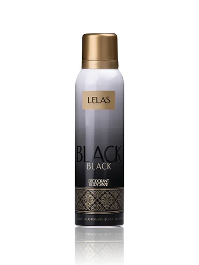 Deodorant Lelas Perfume Black, 150 ml - 1