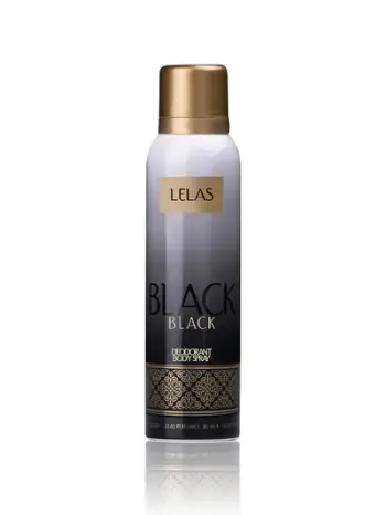 Deodorant Lelas Perfume Black, 150 ml