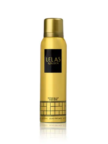 Deodorant Lelas Perfume Golden, 150 ml