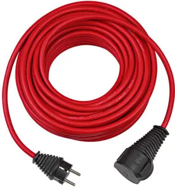 Zgjatëse rryme Brennenstuhl 1167950, 10m, IP44, e kuqe