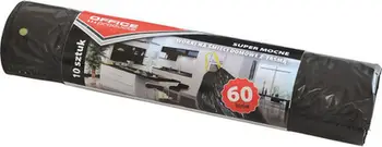 Qese për mbeturina Office Products, 60 L, 10 copë, të zeza
