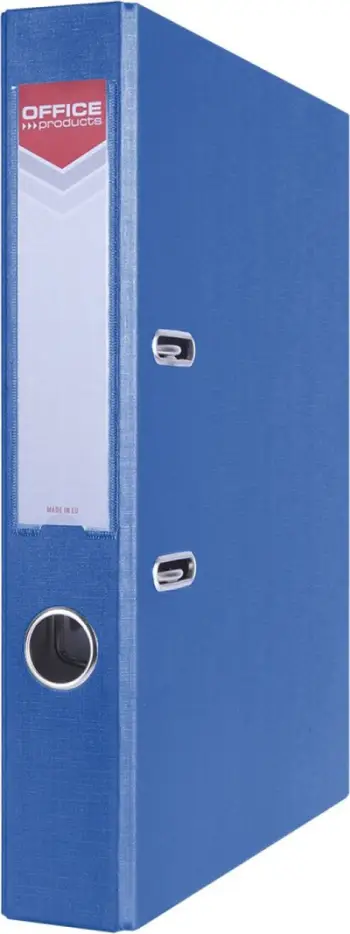 Dosje Office Products Officer 2-ring, A4, 55mm, e kaltër