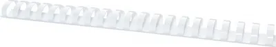 Spirale OFFICE PRODUCTS, A4, 32mm (300 sheets), 50 copë, të bardha - 1