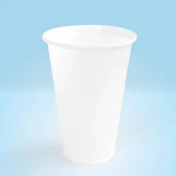 Gotë plastike, termike, 200ml, 100 copë, e bardhë