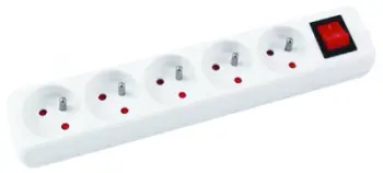 Prizë Surge Protector 5, 3 m, (13115341-14), e bardhë