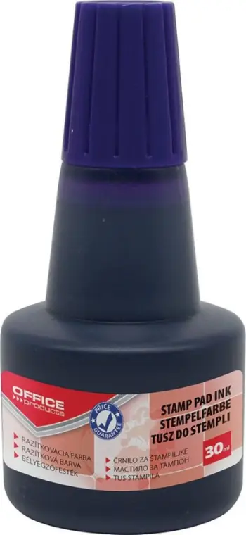 Ngjyrë për vulosje Office Products, 30 ml, vjollcë
