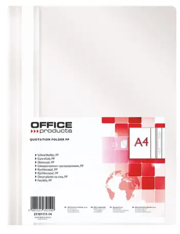 Dosje Office Products, A4, e bardhë