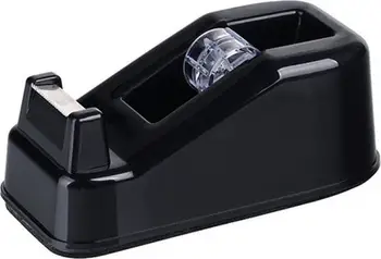 Dispenser shiriti ngjitës OFFICE PRODUCTS, 12.5x6.5x5.5 cm, i zi