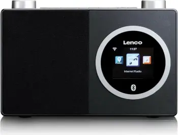 Radio interneti Lenco DIR-70BK, Bluetooth, ekran me ngjyra, e zezë