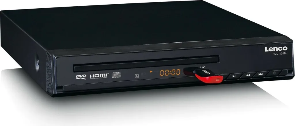 DVD Player Lenco DVD-120BK, HDMI, USB, i zi - 3
