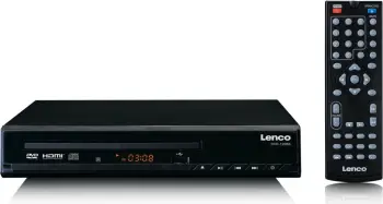 DVD Player Lenco DVD-120BK, HDMI, USB, i zi