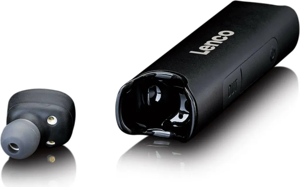 Kufje Lenco EPB-440, Bluetooth, in-ear, IP67, e zezë - 7