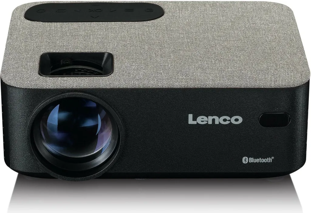 Projektor Lenco LPJ-700BKGY, Full HD, Bluetooth, 2x HDMI, MicroSD, i zi - 1