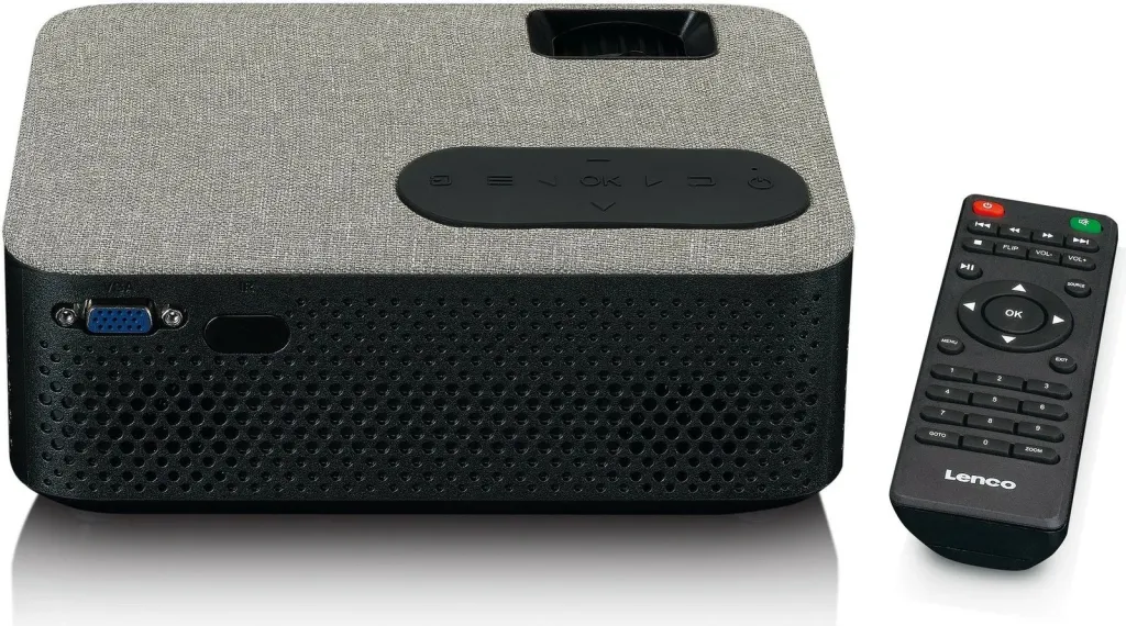 Projektor Lenco LPJ-700BKGY, Full HD, Bluetooth, 2x HDMI, MicroSD, i zi - 2