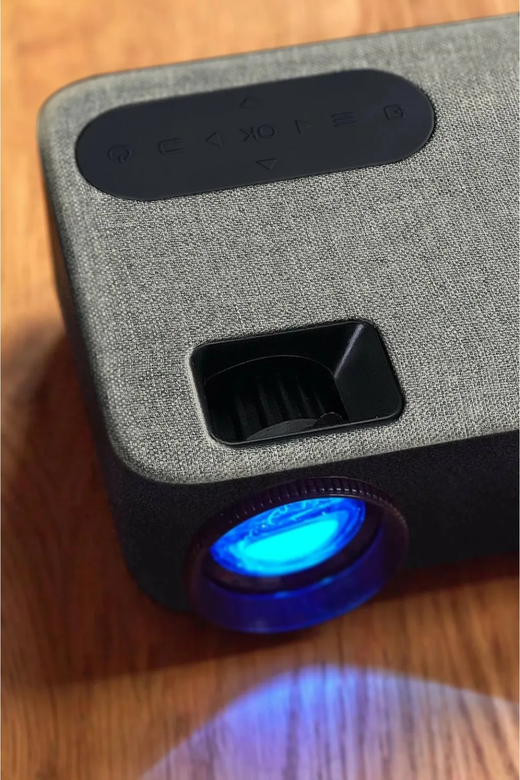 Projektor Lenco LPJ-700BKGY, Full HD, Bluetooth, 2x HDMI, MicroSD, i zi - 4
