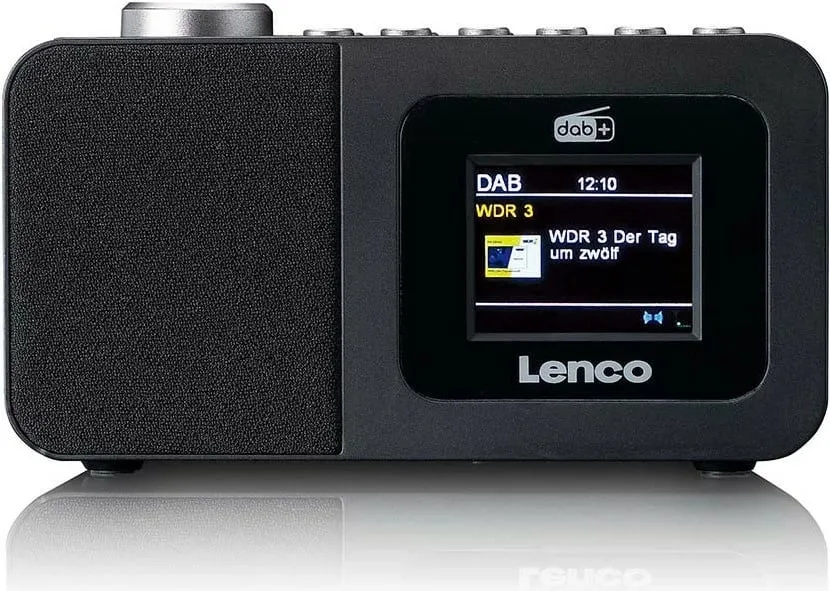 Radio Lenco CR-625BK, DAB+, FM, e zezë - 1