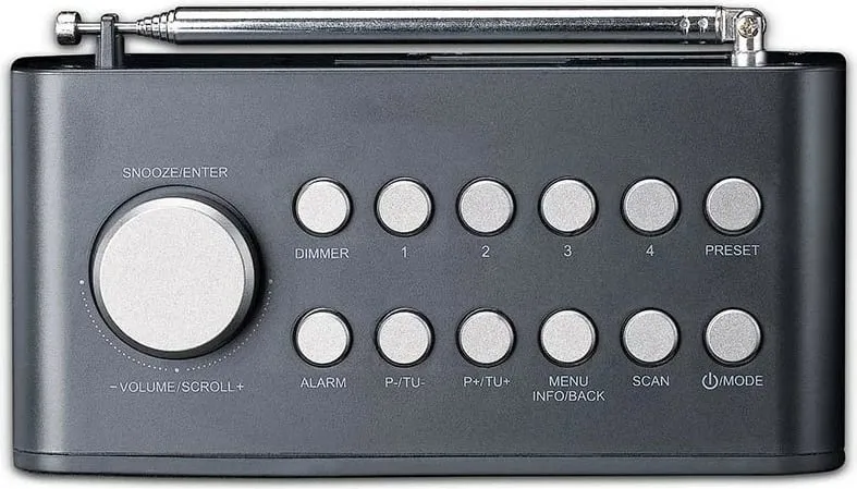 Radio Lenco CR-625BK, DAB+, FM, e zezë - 11