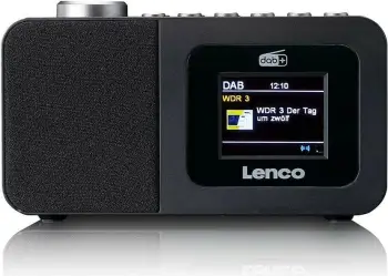Radio Lenco CR-625BK, DAB+, FM, e zezë