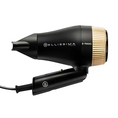 Tharëse për flokë Bellissima B-Travel, 1400 W, zezë - 2