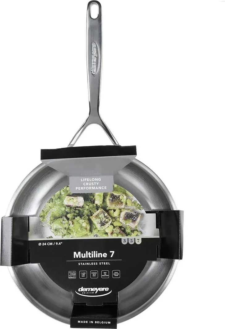 Tigan Demeyere Multiline 7, 24cm, argjend - 4