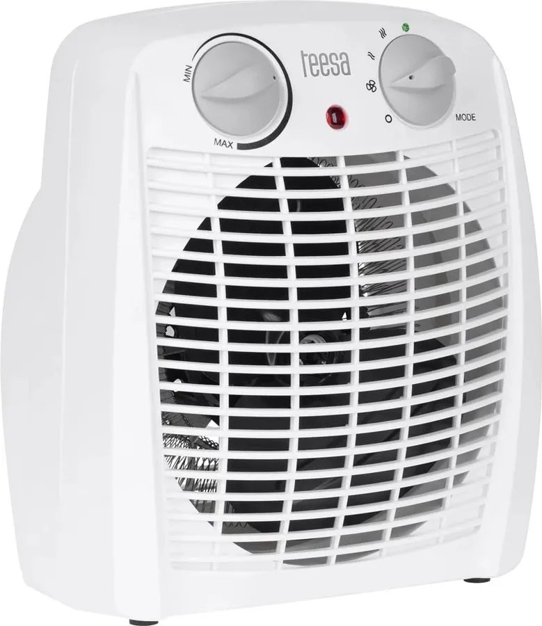 Ngrohës me ventilator Teesa TSA8059, 2000 W, i bardhë - 1