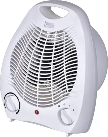 Ngrohës elektrik Teesa TSA8025 për ambiente të brendshme, 2000 W, Bardhë