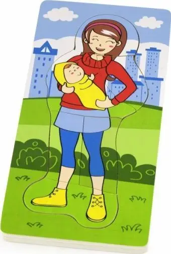 Puzzle Viga, Si Rritet Një Fëmijë 50405 (1822, Viga)