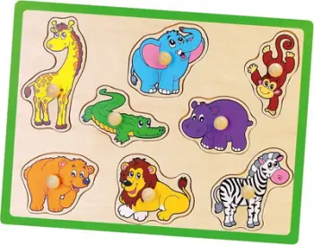 Puzzle Viga: Zoo (0938), 9 elemente