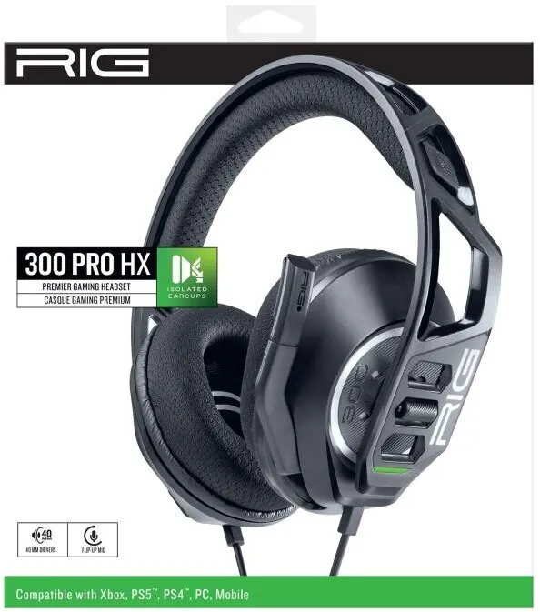Kufje RIG 300 PRO HX, të zeza - 3