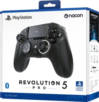Kontroller loje Nacon Revolution 5 Pro, Bluetooth, efekt Hall, i zi