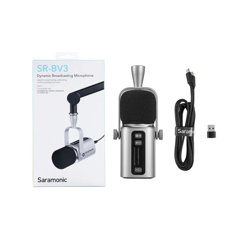 Saramonic Dynamic Broadcast Microphone SR-BV3 - 3