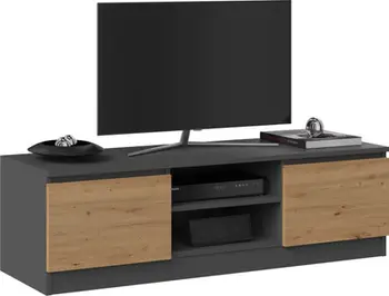 Kabinet TV Malwa, 120 cm, anthracite Oak Artisan