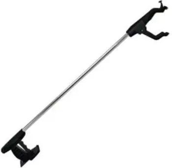 Kapëse ndihmëse për të moshuar, dorezë 90cm, magnet integruar, argjend