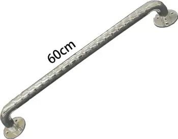 Dorëz mbajtëse SUNDO, 60 cm, Çelik inox, Argjendtë
